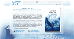 Desktop Screenshot of ladamaazul.com